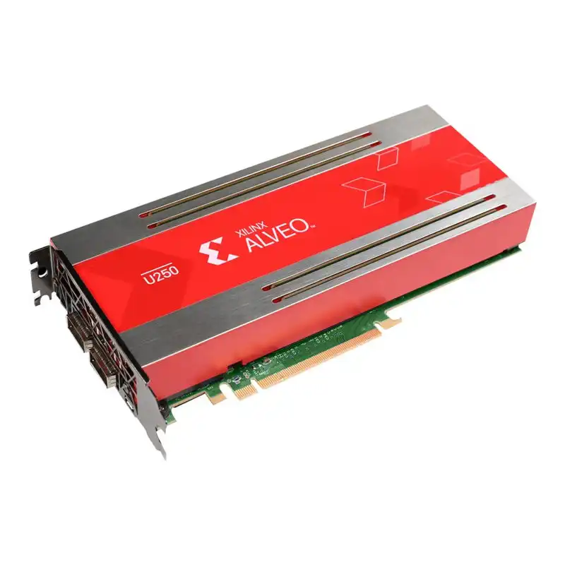 Xilinx Alveo U250 - Processeur de calcul - Alveo U250 - 64 Go DDR4 - PCIe 3.0 x16 - 2 x QSFP28 - san ventila... (R4B03C)_1